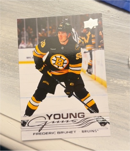 2025-26 Upper Deck Series 2 #489 Frederic Brunet — front