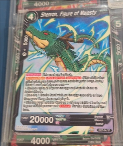 2019 Dragon Ball Super Card Game #SD7-04 Shenron, Figure of Majesty — front