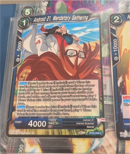 2020 Dragon Ball Super Card Game BT20-048 Android 21, Mandatory Gathering — front