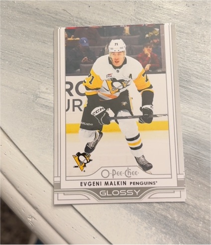 2025-26 Upper Deck #OG-44 Evgeni Malkin O-Pee-Chee Glossy — front