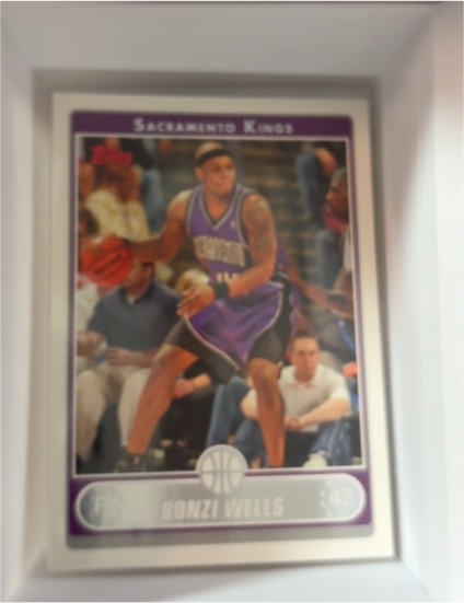 2006-07 Topps #46 Bonzi Wells Sacramento Kings — front