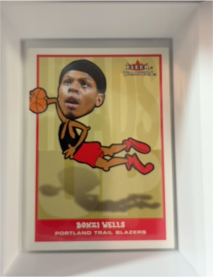 2002-03 Fleer Tradition Heads Up #5HU Bonzi Wells — front