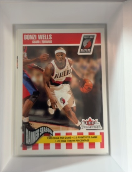 2002-03 Fleer Tradition #266 Bonzi Wells — front