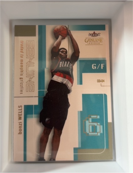 2003-04 Fleer Genuine Insider #93 Bonzi Wells — front