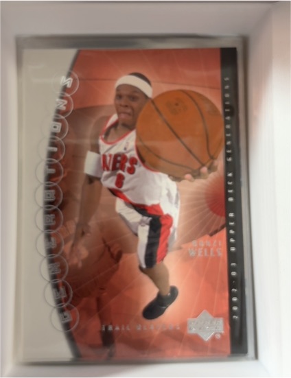 2002-03 Upper Deck Generations #38 Bonzi Wells — front