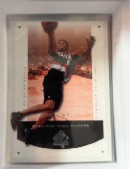 2000-01 Upper Deck SP Authentic #69 Rasheed Wallace — front