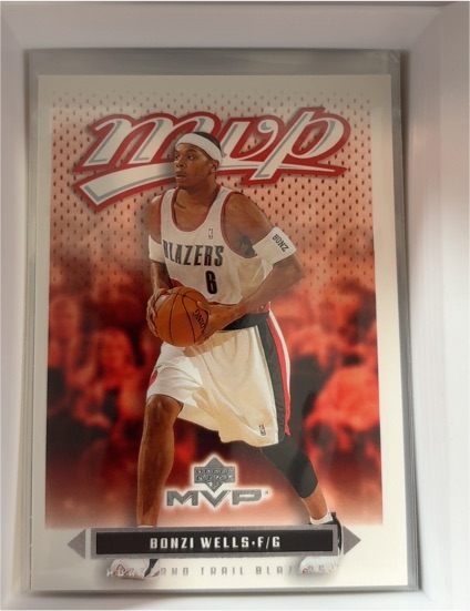 2003 Upper Deck MVP #152 Bonzi Wells — front