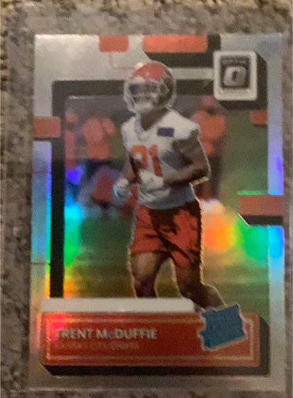 2022 Panini Donruss Optic #247 Trent McDuffie — front