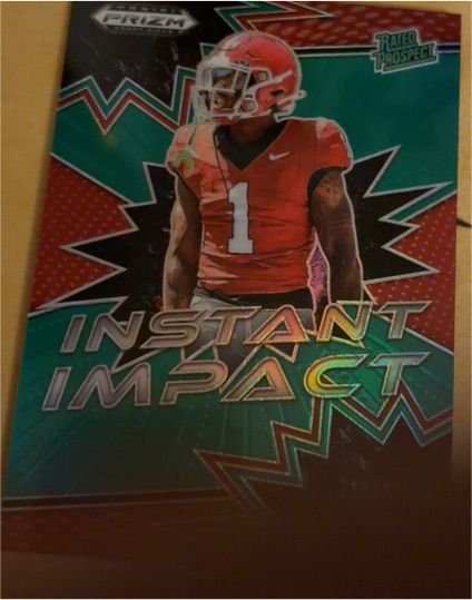 2025 Panini Prizm Draft Picks #II-CWD Cam Ward Instant Impact — front