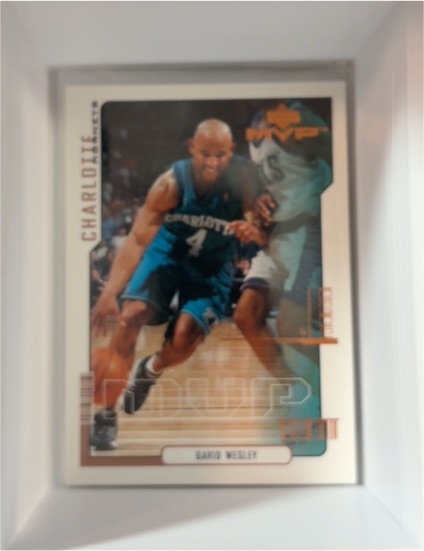 2000-01 Upper Deck MVP #20 David Wesley — front