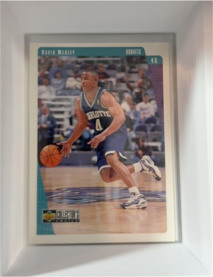 1997-98 Upper Deck Collector's Choice #46 David Wesley — front