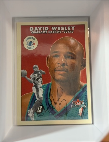 2000-01 Fleer Tradition #89 David Wesley — front