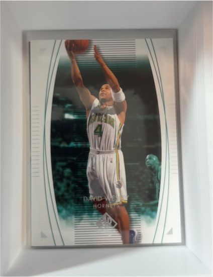 2003-04 Upper Deck SP Authentic #56 David Wesley — front