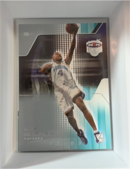 2002-03 Upper Deck Hoops Stars #02-03 David Wesley — front