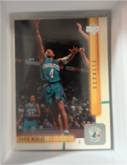 1999-00 Upper Deck #13 David Wesley — front