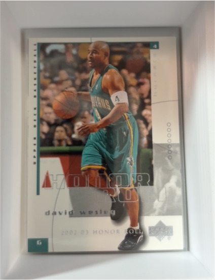 2002-03 Upper Deck Honor Roll #4 David Wesley — front