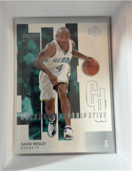 2002-03 Upper Deck Championship Drive #CD David Wesley — front