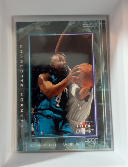 2001-02 Fleer Genuine #87 David Wesley — front