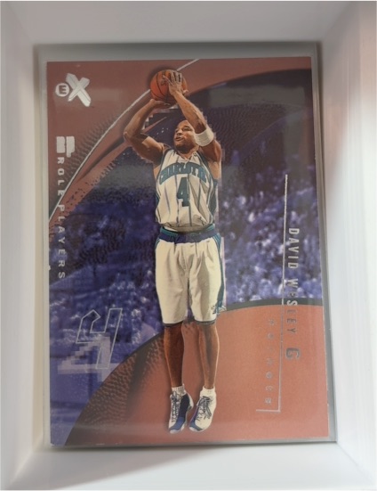 1997-98 Skybox E-X 2001 #40 David Wesley — front
