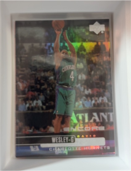 1999-00 Upper Deck #13 David Wesley — front