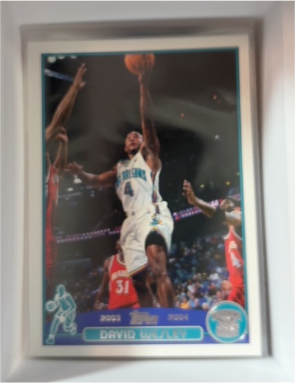 2003-04 Topps #208 David Wesley — front