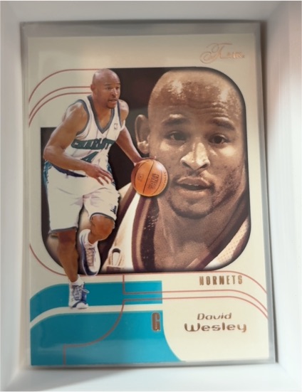 2002-03 Flair #44 David Wesley — front