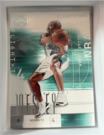 2001-02 Upper Deck Flight Team #66 David Wesley — front