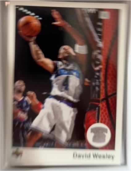 2002-03 Upper Deck Authentics #54 David Wesley — front