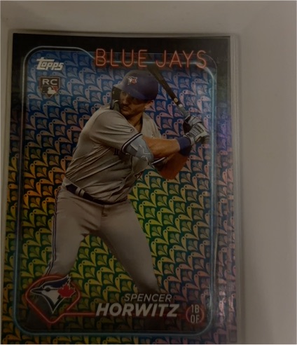 2024 Topps Series 1 #172 Spencer Horwitz — front