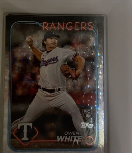 2024 Topps Series 1 #5 Owen White — front