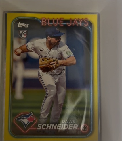 2024 Topps Series 1 #189 Davis Schneider — front