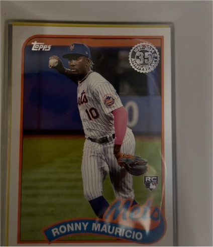 2024 Topps 1989 35th Anniversary #89B-93 Ronny Mauricio — front