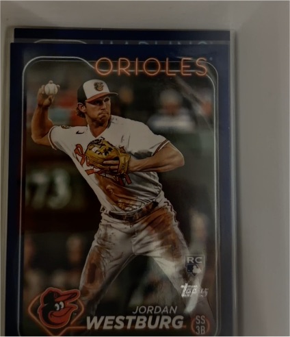 2024 Topps Series 1 #66 Jordan Westburg — front