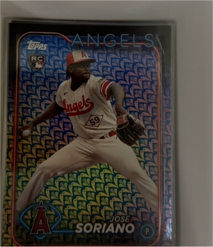 2024 Topps Series 1 #15 Jose Soriano — front