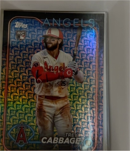 2024 Topps Easter Foil #321 Trey Cabbage — front