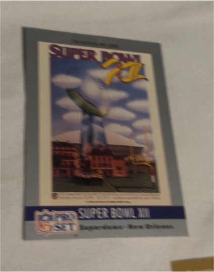1990 Pro Set Super Bowl XII #12 — front