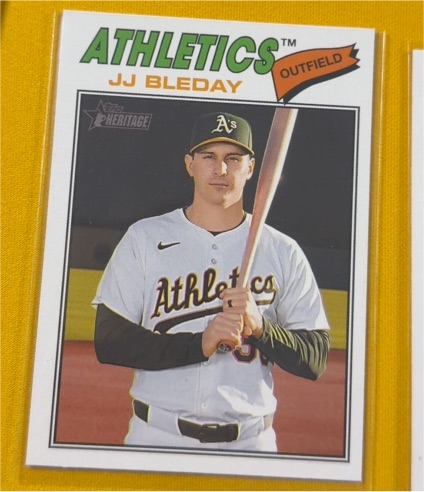 2026 Topps Heritage #236 JJ Bleday — front