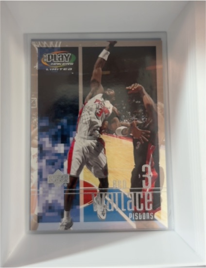 2001-02 UD Playmakers Limited #25 Ben Wallace — front