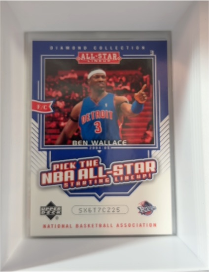2004-05 Upper Deck All-Star Lineup #24 Ben Wallace — front