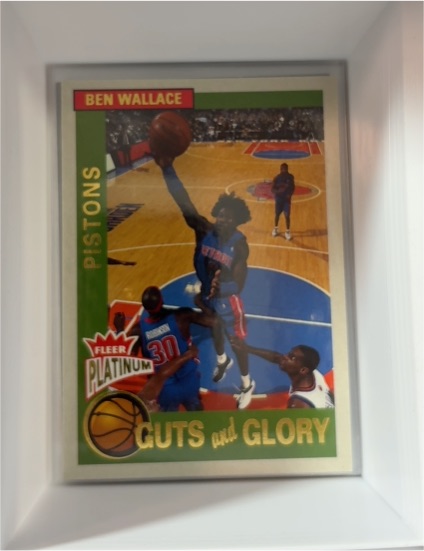 2002-03 Fleer Platinum #2GG Ben Wallace Guts and Glory — front