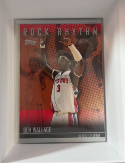 2004-05 Topps Rock Rhythm #RR-BW Ben Wallace — front