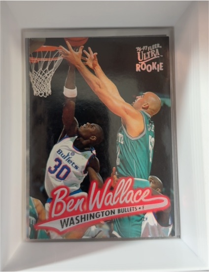 1996-97 Fleer Ultra #263 Ben Wallace Rookie — front