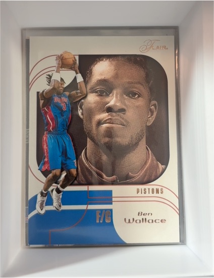 2002-03 Fleer Flair #33 Ben Wallace — front