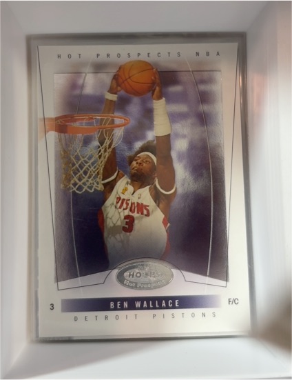 2004-05 Fleer Hoops Hot Prospects #12 Ben Wallace — front