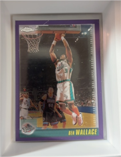 2000-01 Topps Chrome #138 Ben Wallace — front