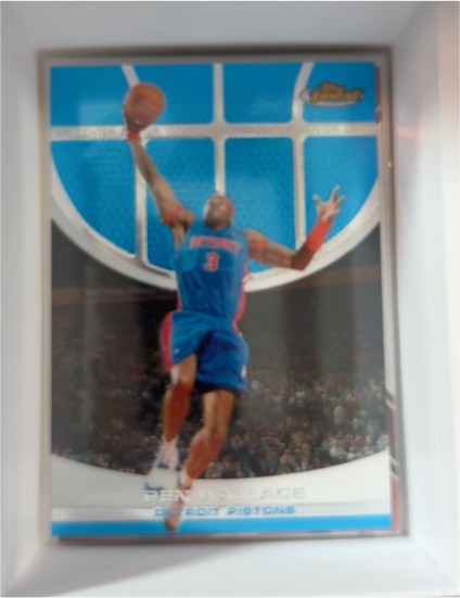2005-06 Topps Finest #3 Ben Wallace — front