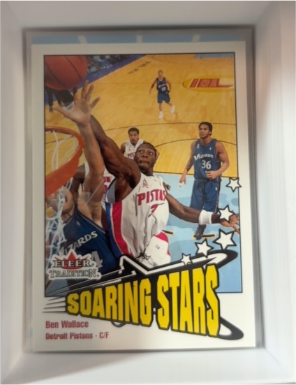 2002-03 Fleer Tradition #228 Ben Wallace Soaring Stars — front