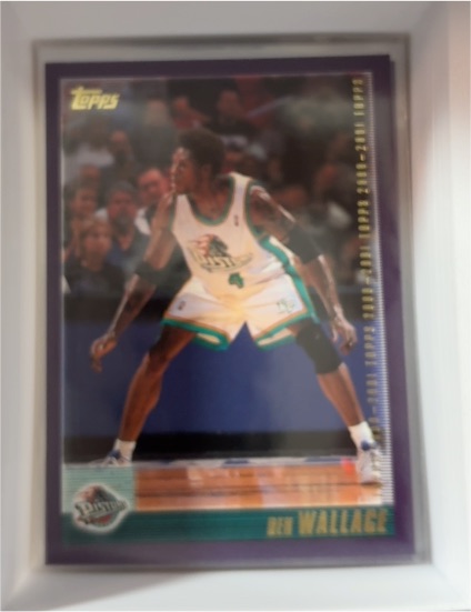 2000-01 Topps #242 Ben Wallace — front