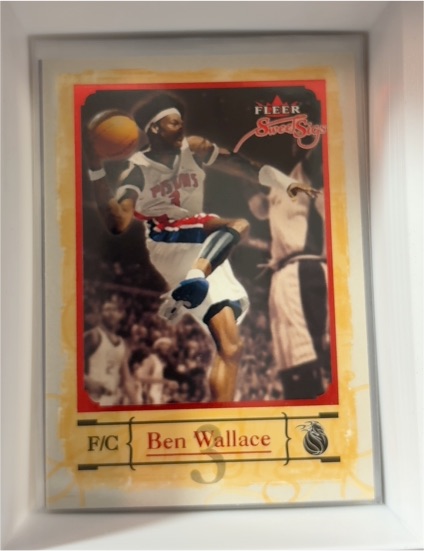 2004-05 Fleer Sweet Sigs #26 Ben Wallace — front