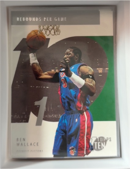 2002-03 Topps Ten #21 Ben Wallace — front